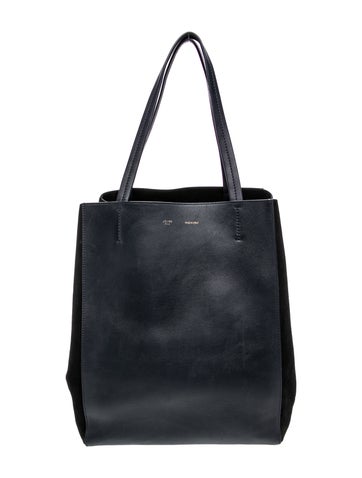 Leather Vertical Cabas