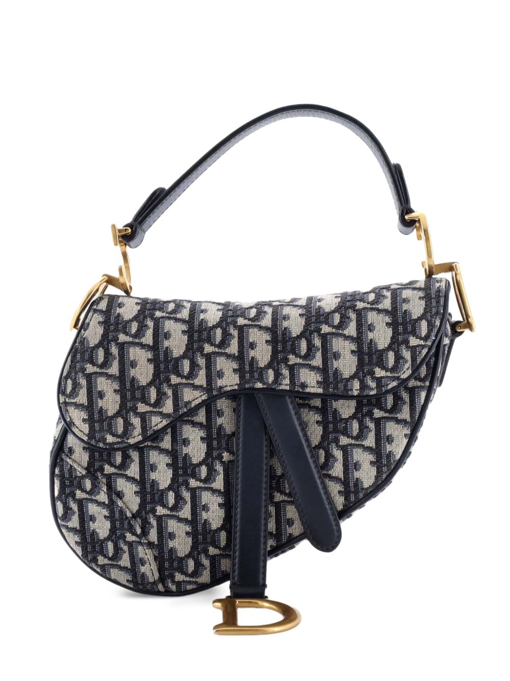 Saddle Handbag Oblique Canvas Mini shoulder bag