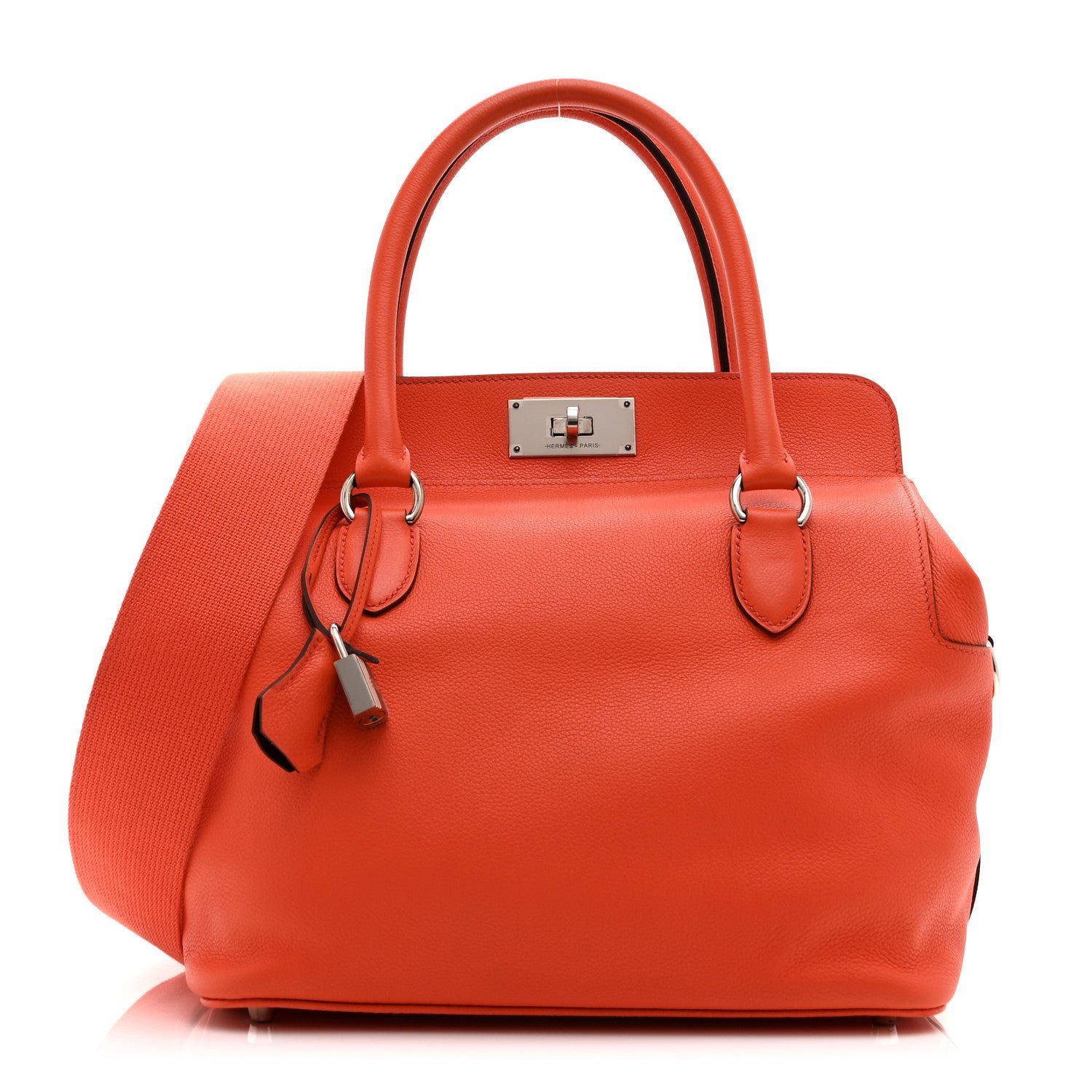 Hermes Evercolor Toolbox 26  Orange Poppy