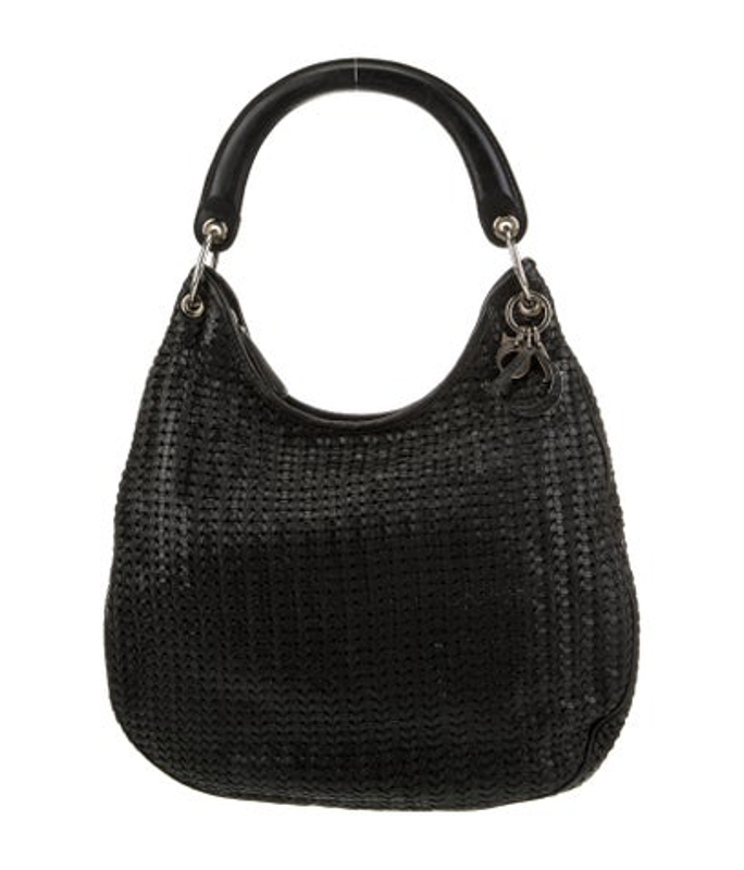 Dior Dior Leather Top Handle Bag