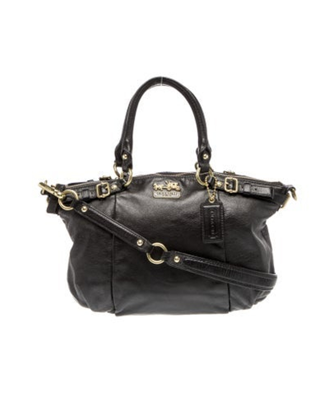 Coach Leather Top Handle Bag