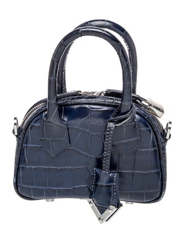 The Kooples Embossed Leather Shoulder Bag