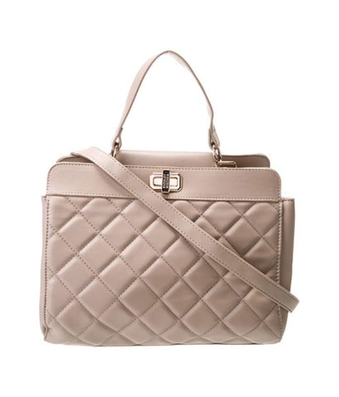 Badgley Mischka Mischka Leather Top Handle Bag