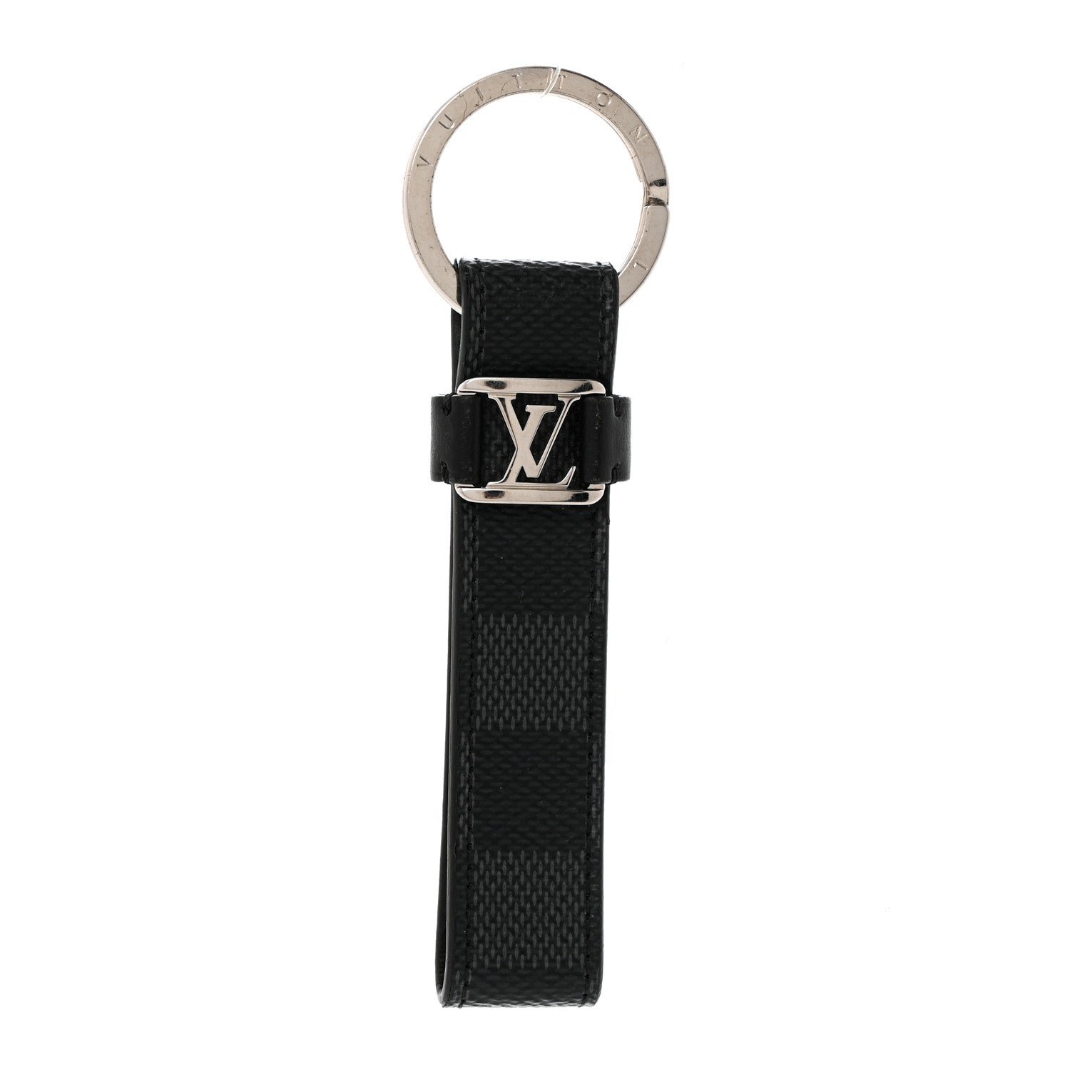 Louis Vuitton Damier Graphite LV Dragonne Key Holder