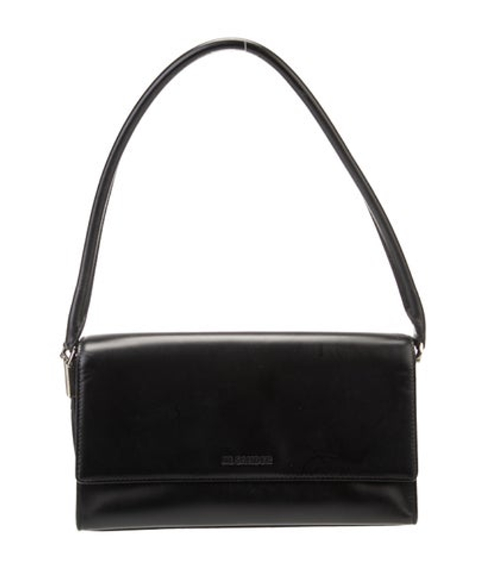 Jil Sander Sander Leather Shoulder Bag