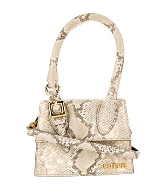 Jacquemus Embossed Leather Shoulder Bag