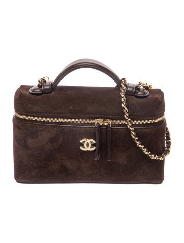 2026 Small Suede Slim Vanity Case