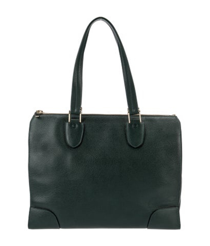 Valextra Leather Shoulder Bag Vintage
