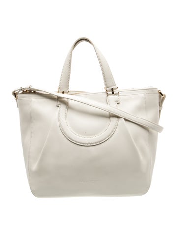 Leather Top Handle Bag