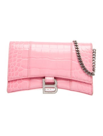 Embossed Leather Hourglass Mini
