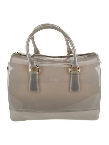 Furla Rubber Top Handle Bag