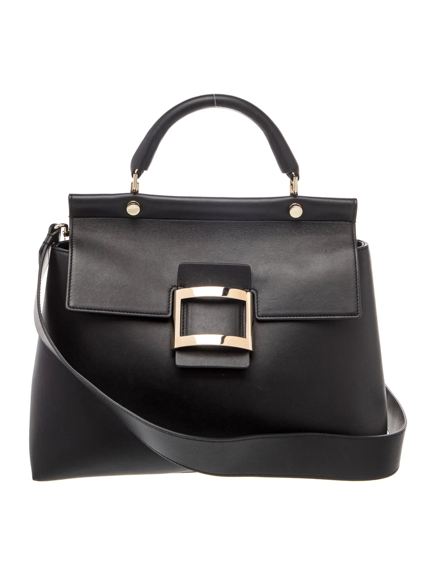 Leather Top Handle Bag