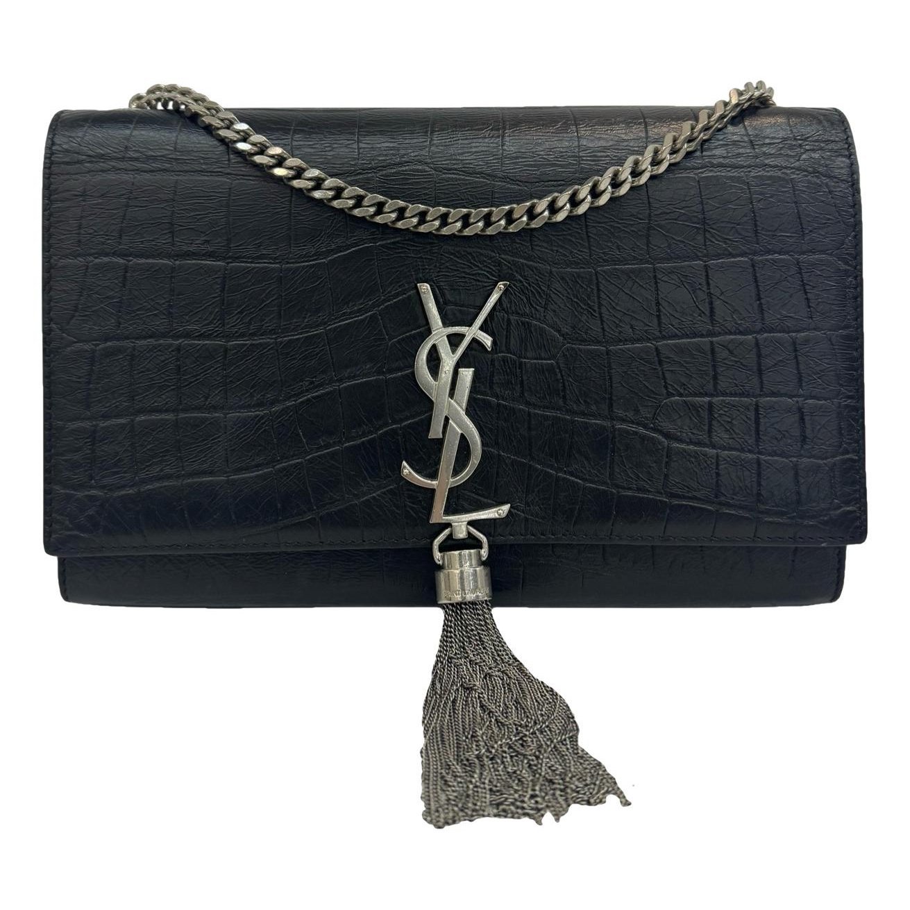 Pompom Kate leather handbag
