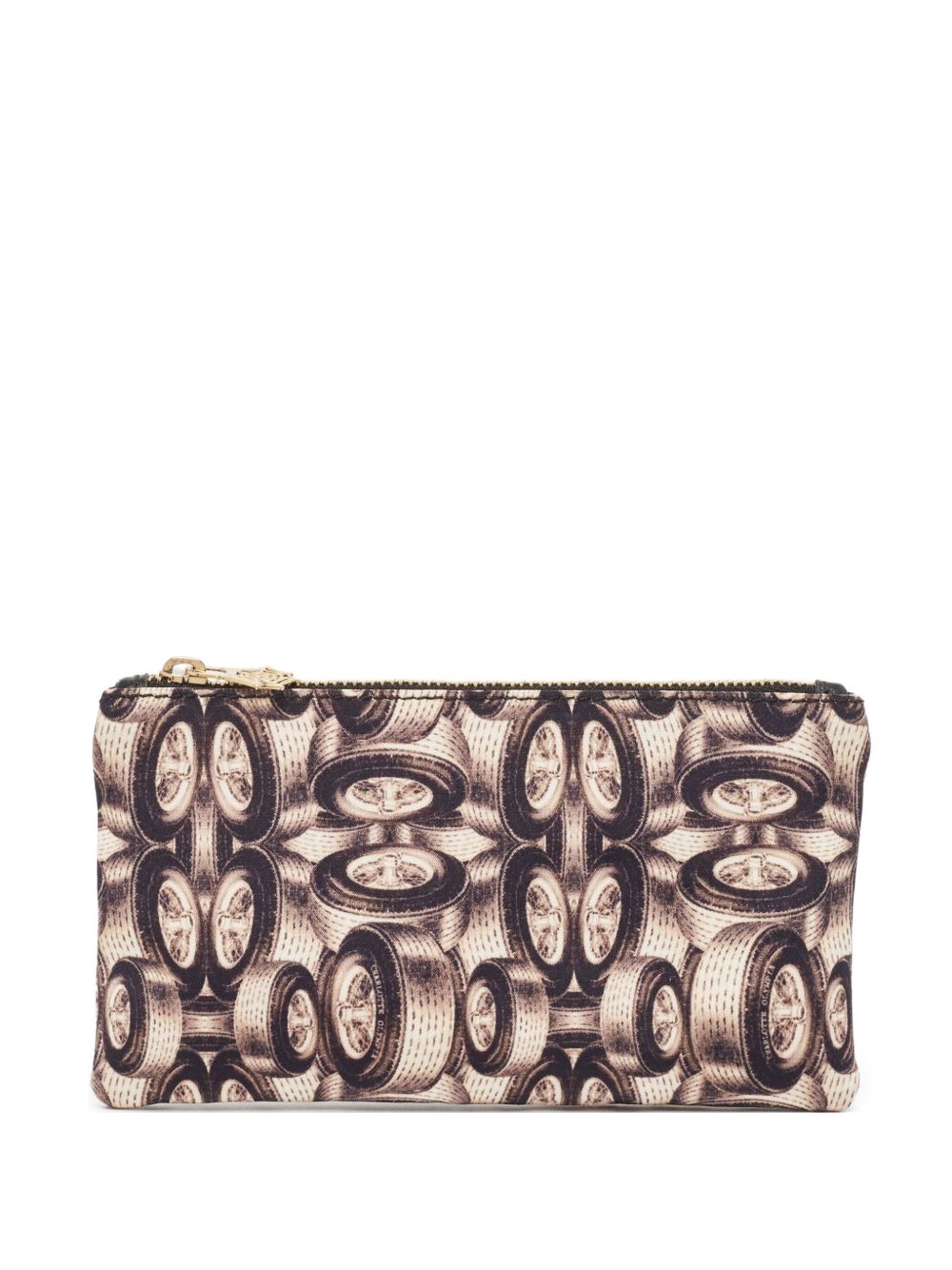 Charlotte Olympia Pre-owned tire-print clutch bag