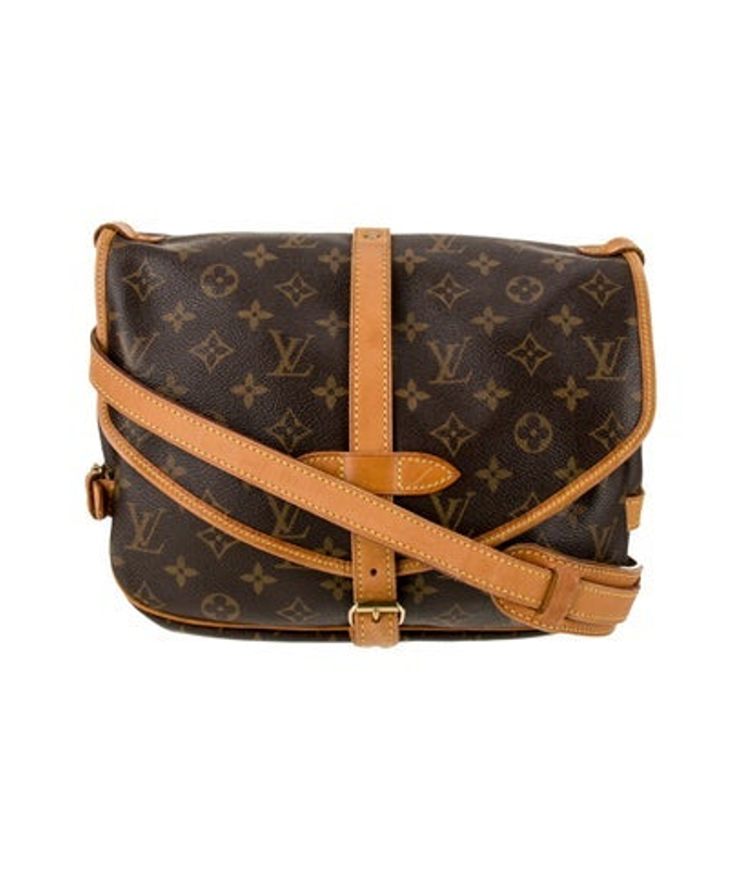 Louis Vuitton Vuitton Lv Monogram Saumur 25 Vintage