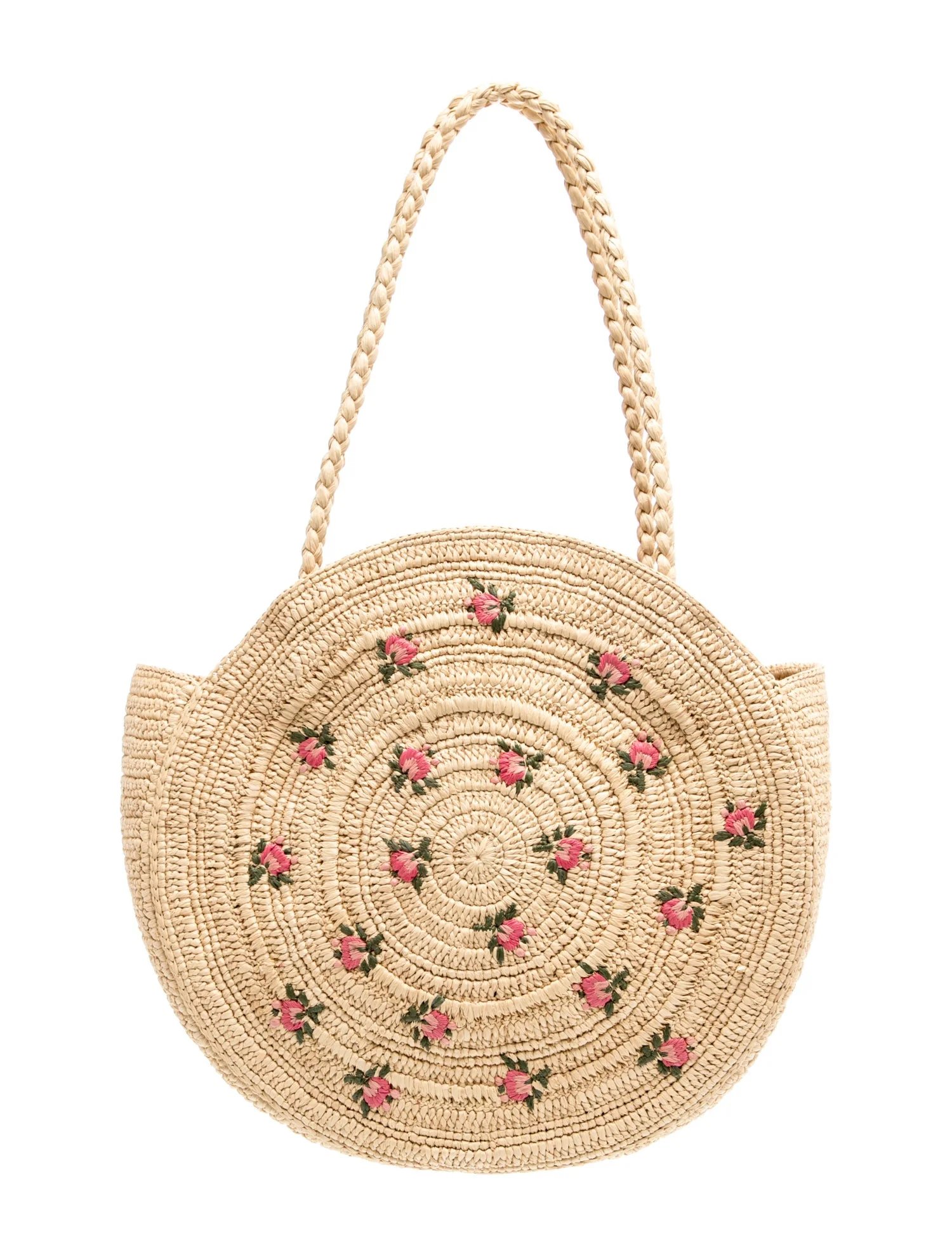 Raffia Shoulder Bag w/ Tags