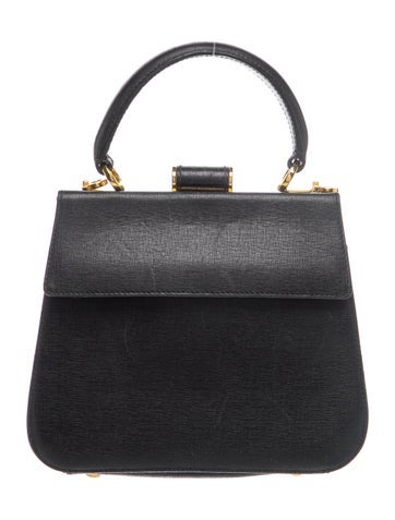 Ferragamo Vara Bow Top Handle Bag
