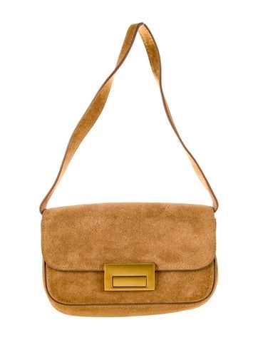 Loeffler Randall Suede Messenger Bag