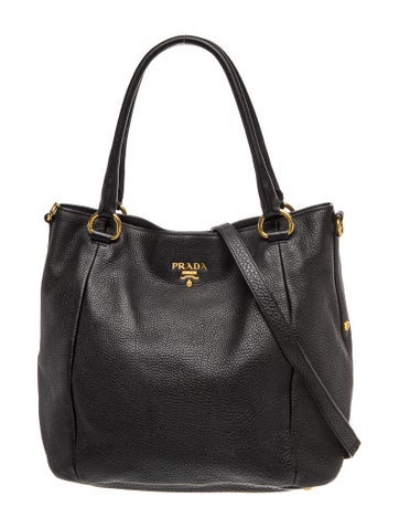 Vitello Daino Leather Vitello Daino Leather Shoulder Tote Bag