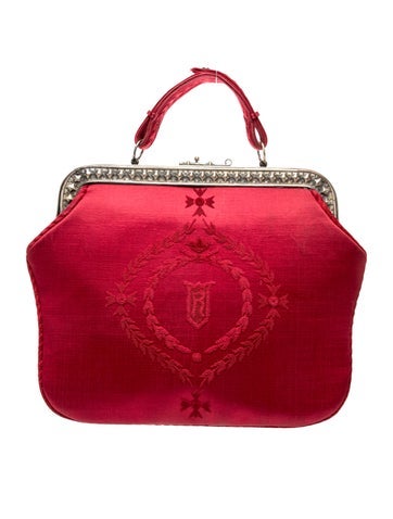 Roberta di Camerino Silk Top Handle Bag