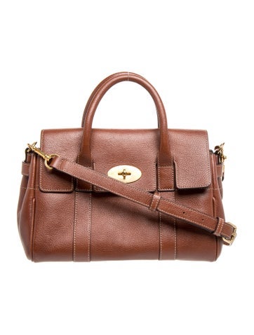 Leather Top Handle Bag