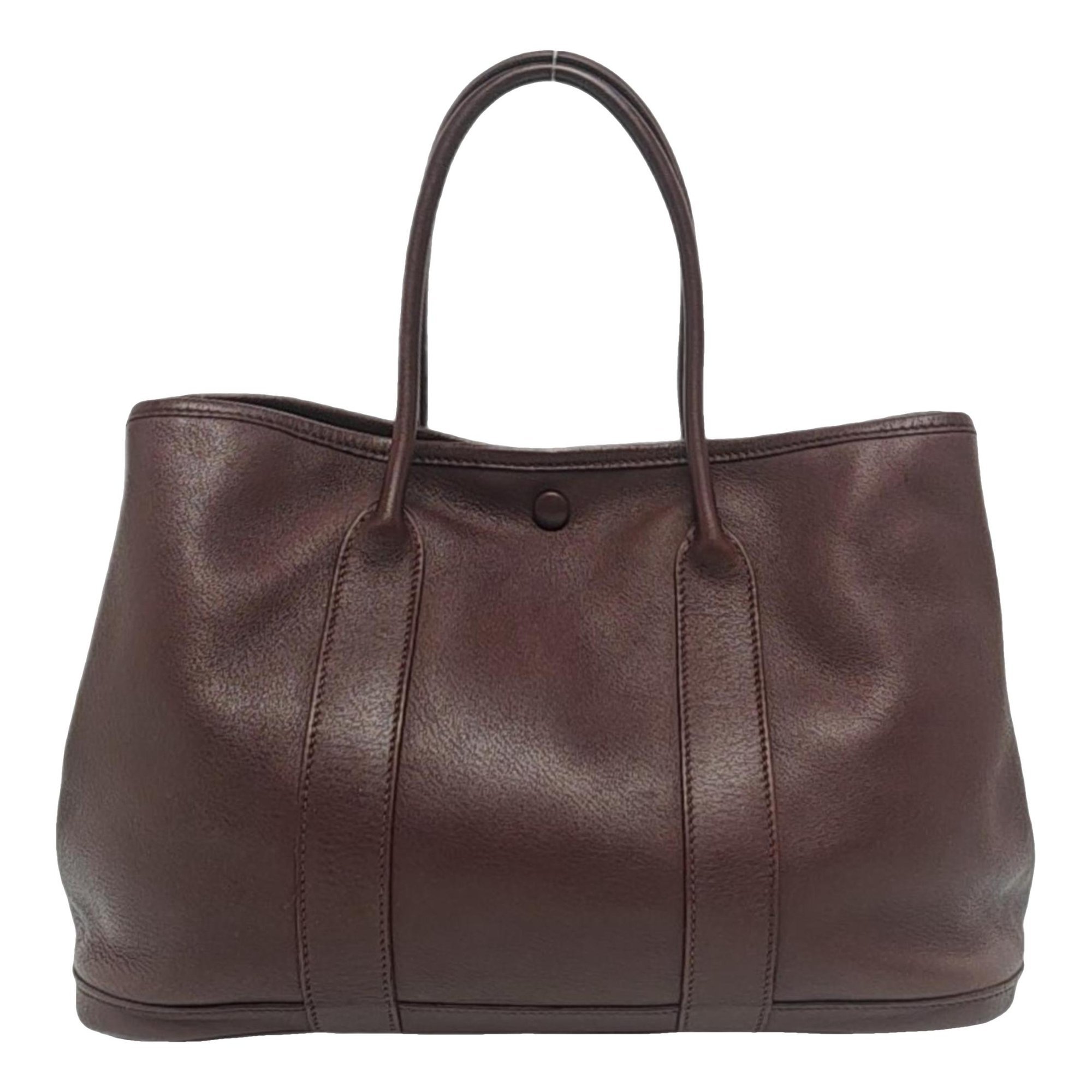 Garden Party leather handbag