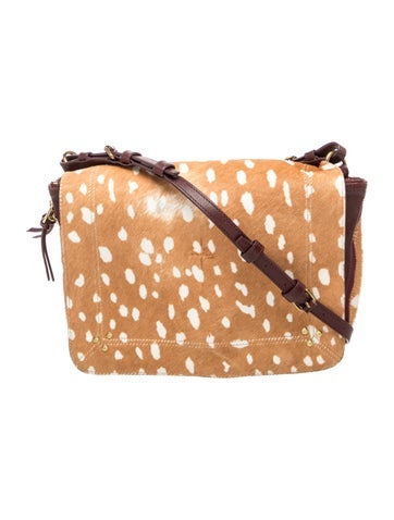 Calf Hair Crossbody Bag