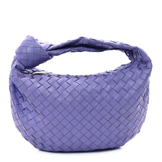 Bottega Veneta Nappa Intrecciato Teen Jodie Hobo Wisteria