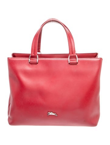 Leather Top Handle Bag