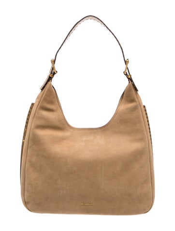 Suede Hobo Large