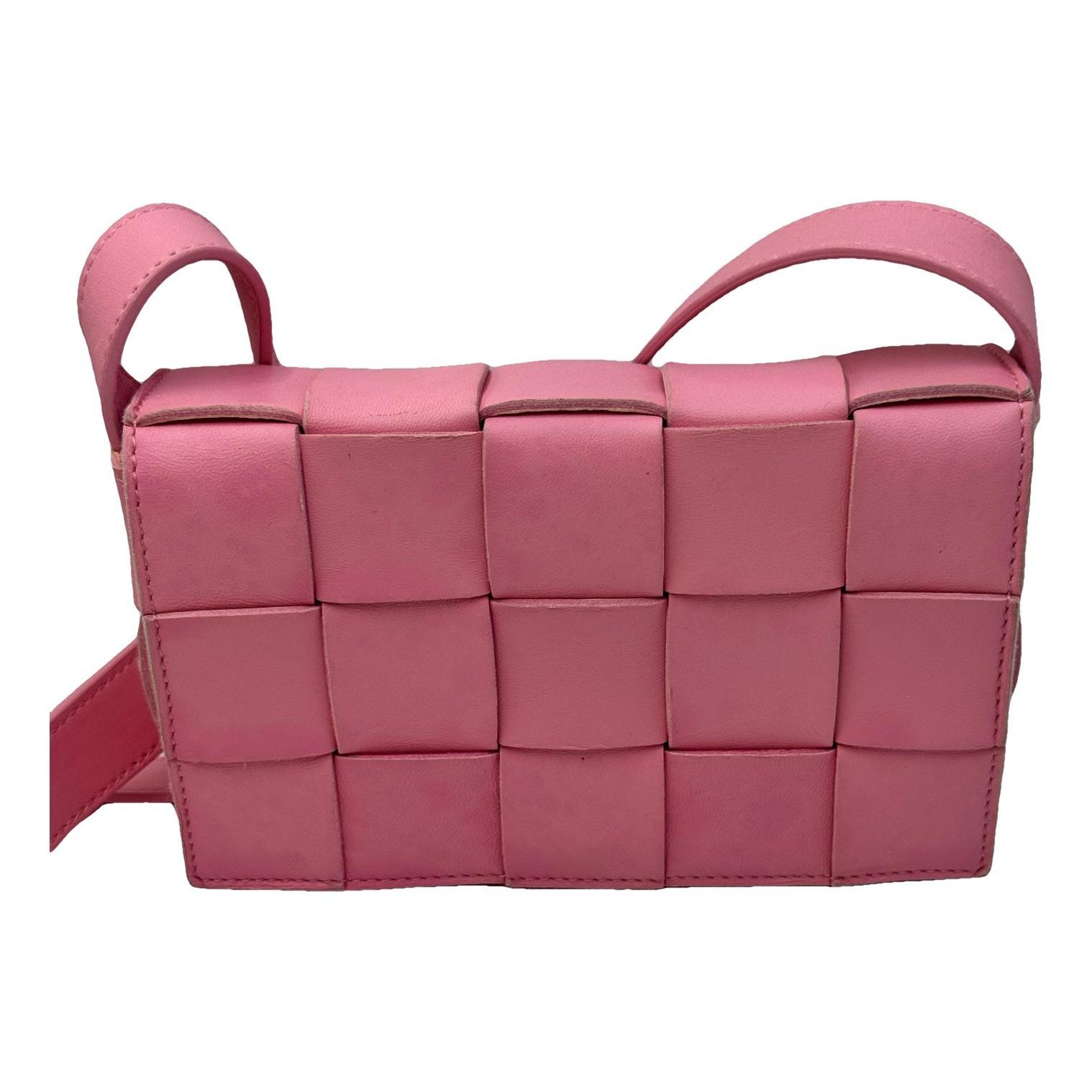Cassette leather crossbody bag