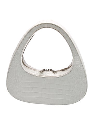 Coperni Embossed Leather Top Handle Bag