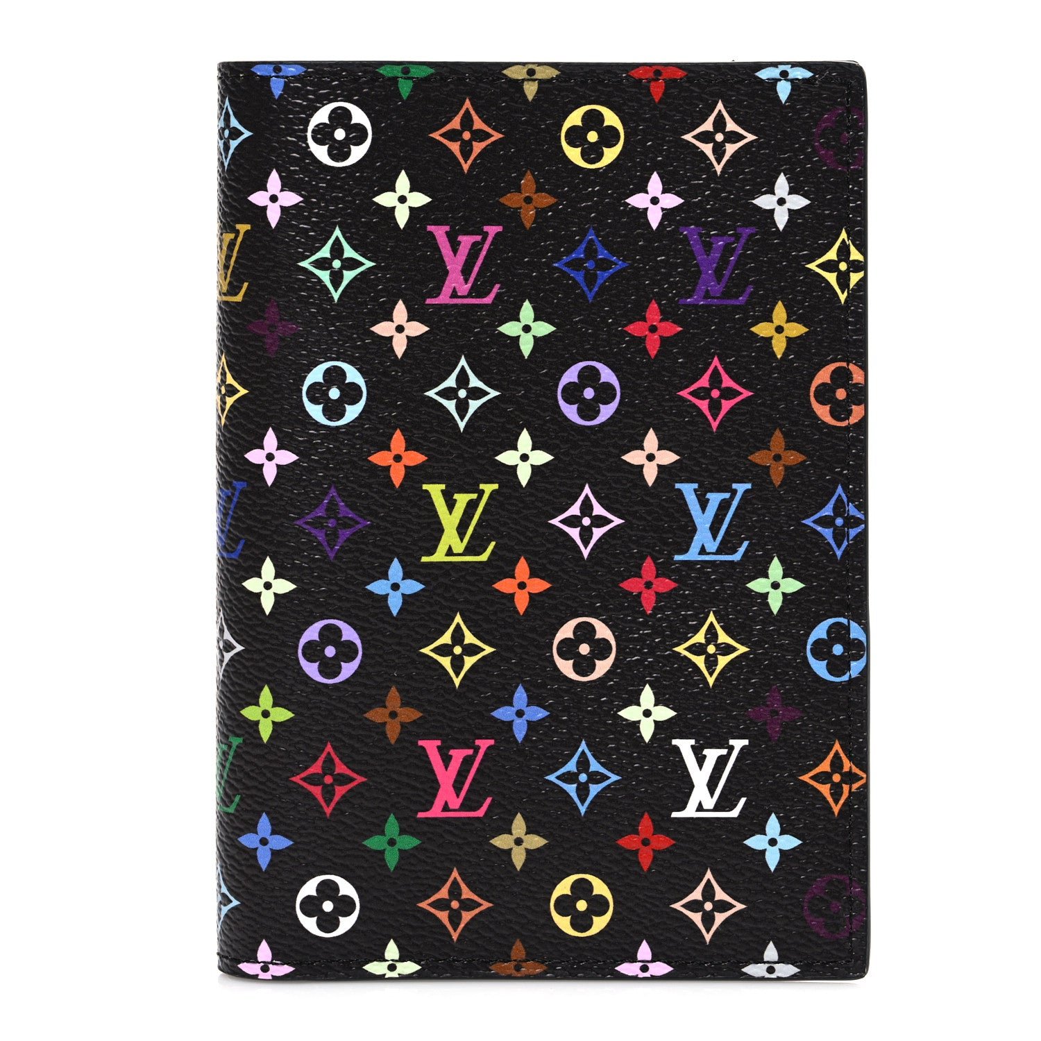Louis Vuitton Louis Vuitton LV X TM Monogram Multicolor Passport Cover Black