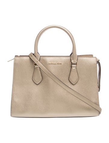 Michael Kors Saffiano Leather Top Handle Bag