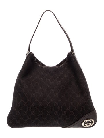 GG Canvas Hobo