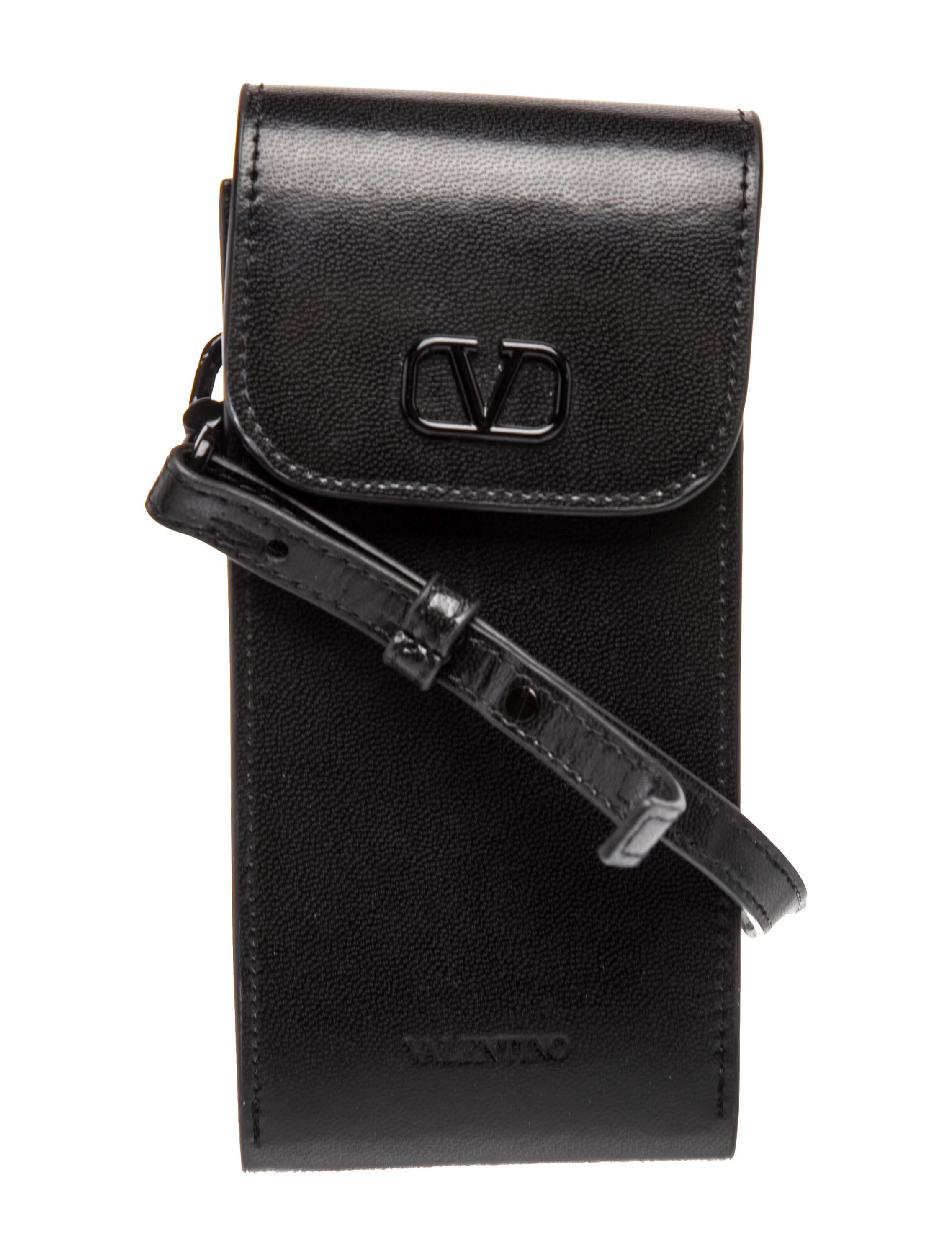 Leather Garavani Leather Sunglasses Case Micro
