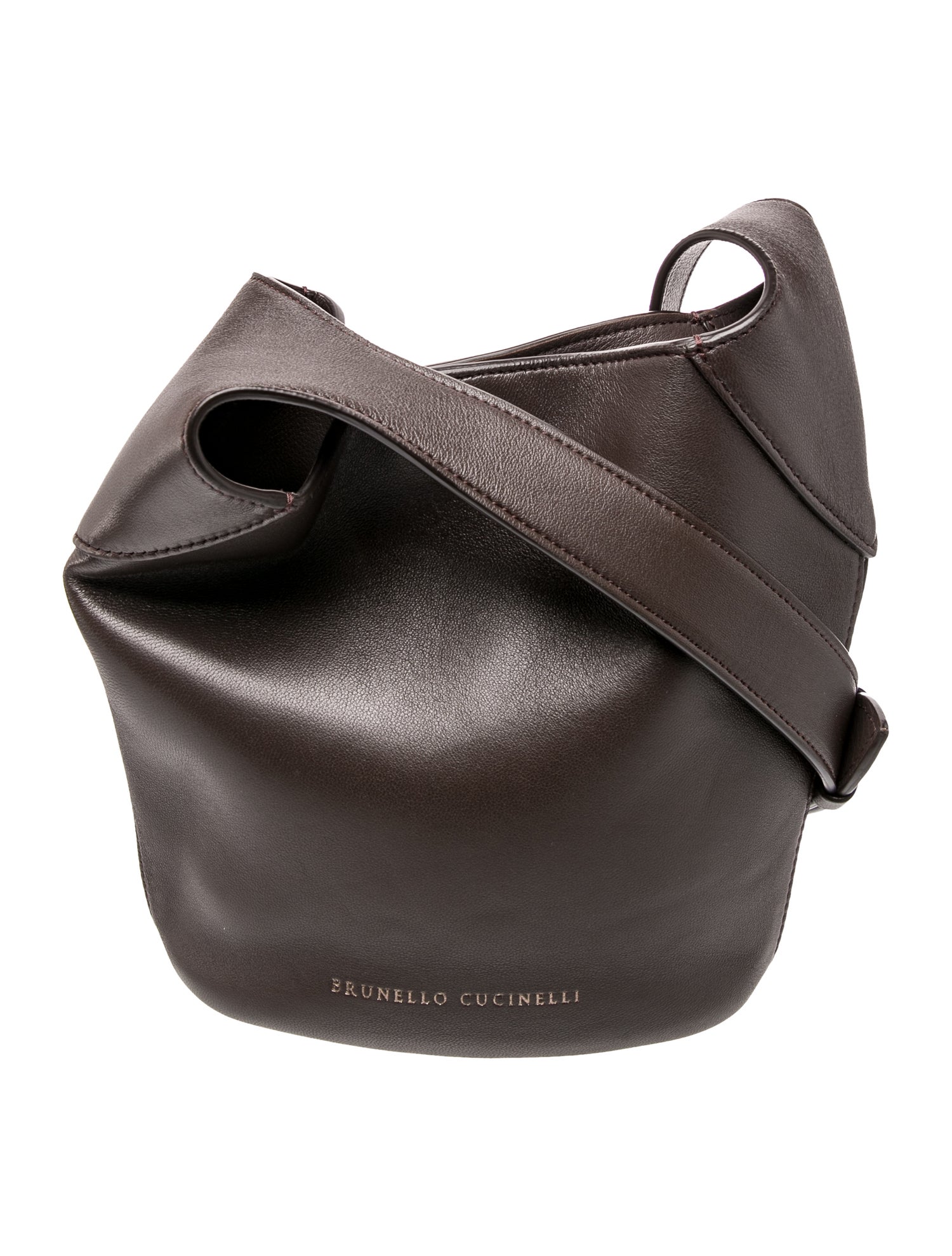 Brunello Cucinelli Leather Crossbody Bag