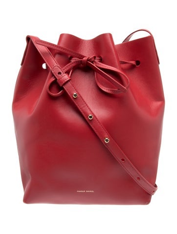 Leather Bucket Bag