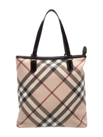 Burberry Super Nova Check Tote