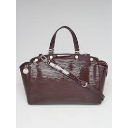 Louis Vuitton Louis Vuitton Prune Electric Epi Leather Brea MM Bag