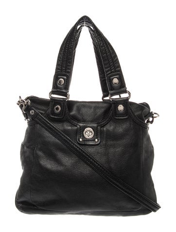 Leather Top Handle Bag