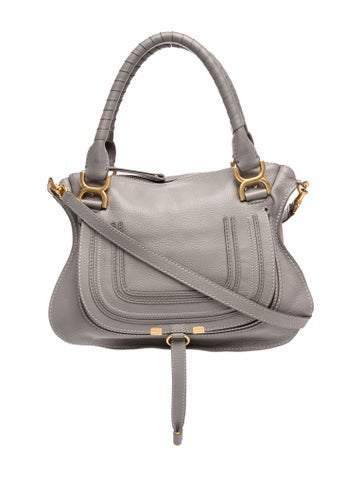 Leather Marcie Shoulder Bag Small