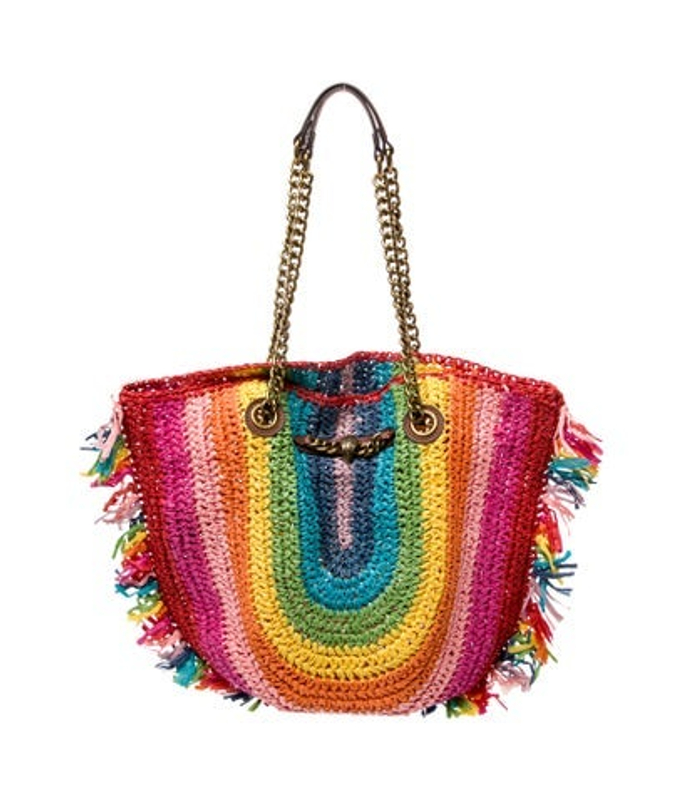 Kurt Geiger Geiger Raffia Shoulder Bag