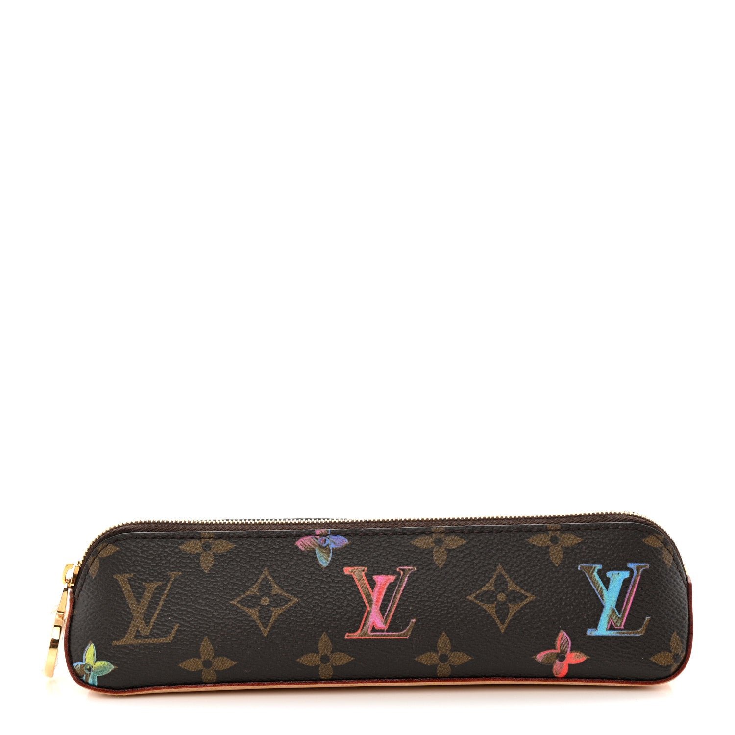 Louis Vuitton Monogram Art And Craft Elizabeth Pencil Pouch Multicolor