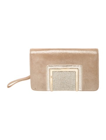Jimmy Choo Suede Evening Bag