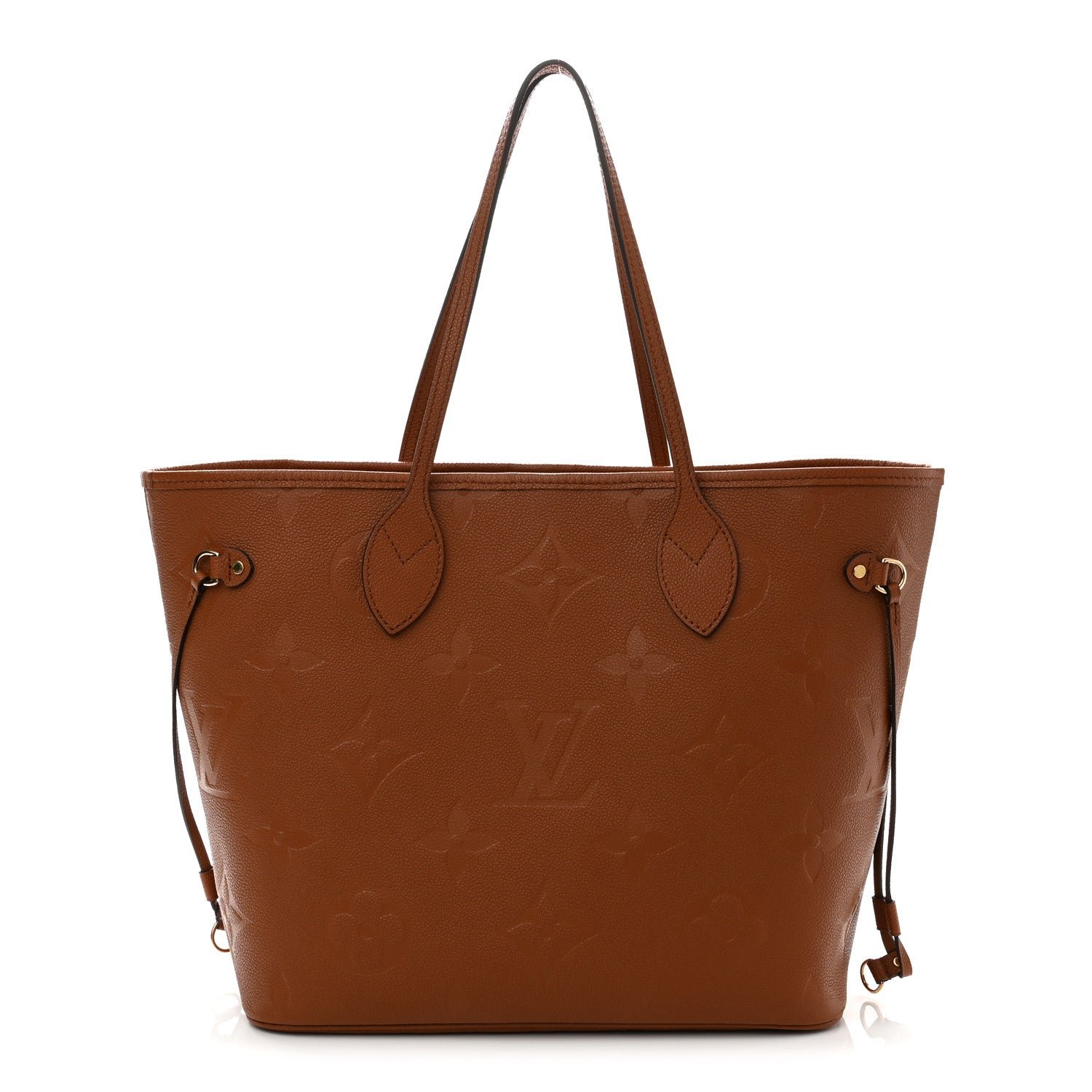 Louis Vuitton Empreinte Monogram Giant Neverfull MM Cognac