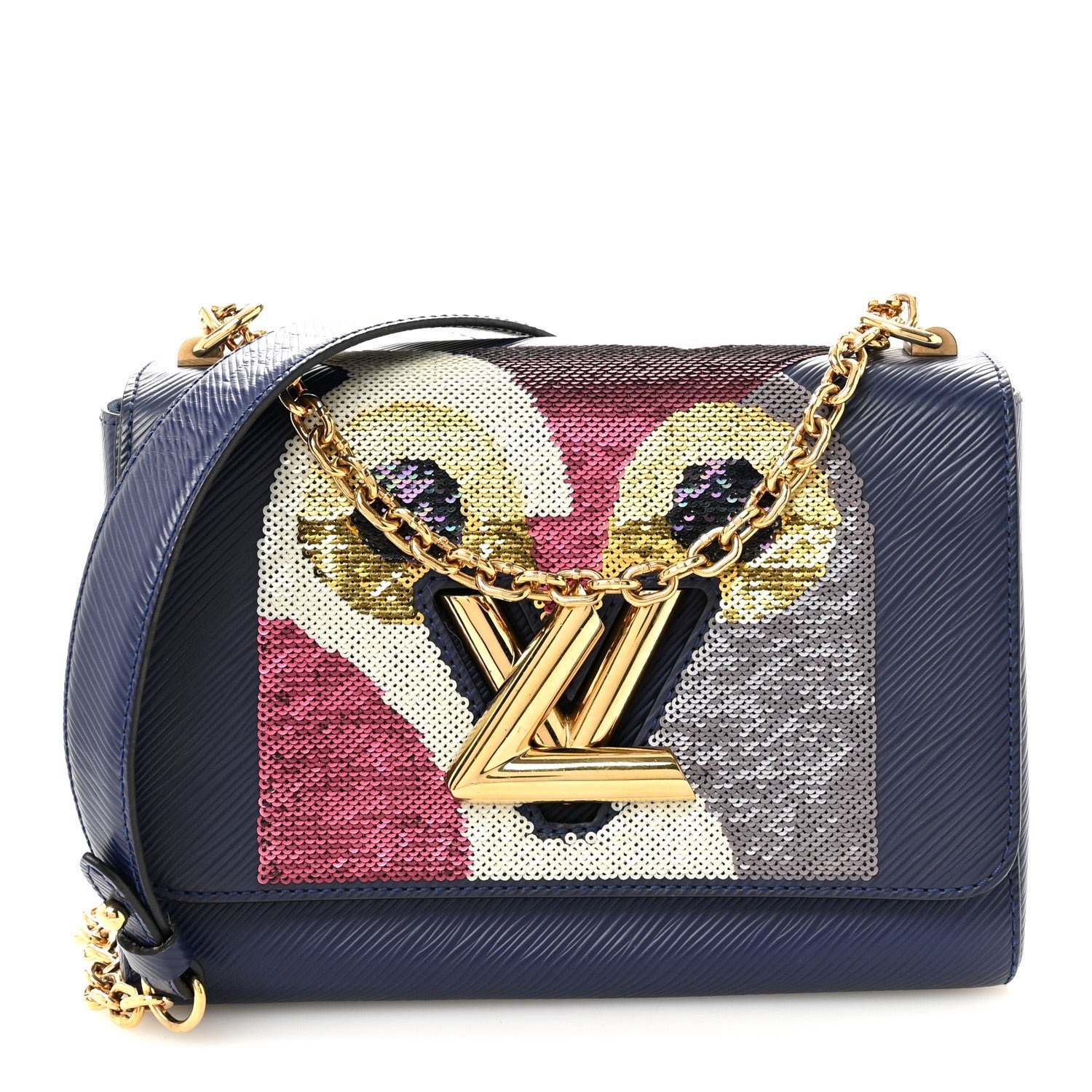 Louis Vuitton Louis Vuitton Epi Sequins Twist Shoulder Bag MM