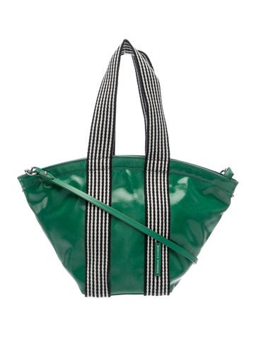 Vinyl Top Handle Bag