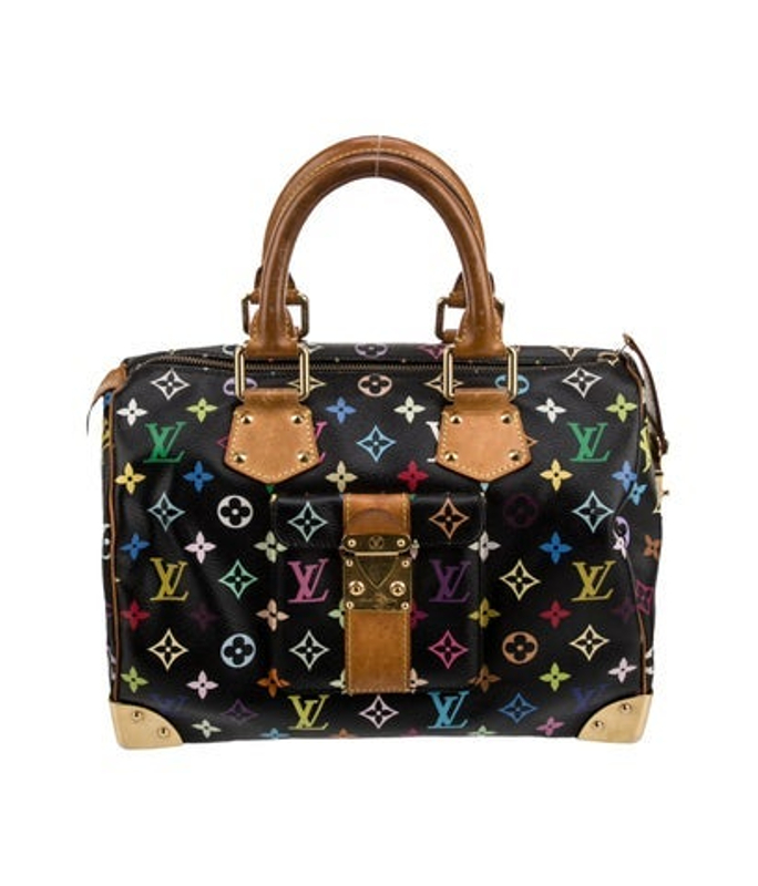 Louis Vuitton Vuitton Multicolore Monogram Speedy 30