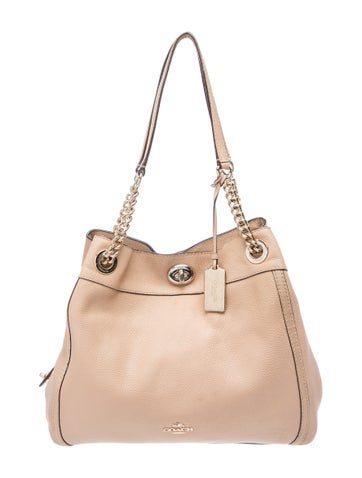 Coach Leather Bucket Bag